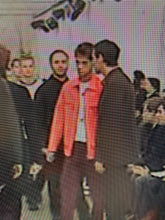 Load image into Gallery viewer, aw2000 Issey Miyake Bright Red Windbreaker Training Jacket - Size M