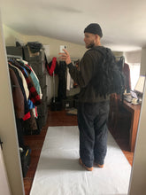 Load image into Gallery viewer, 1990s Vintage Nike Black Nylon Parachute Backpack - Size OS