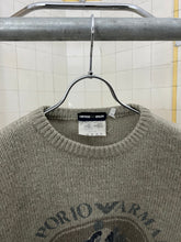 Load image into Gallery viewer, 1980s Armani Beige Panda Graphic Sweater - Size S