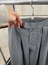 Load image into Gallery viewer, 1980s Katharine Hamnett Grey Pocket Pleated Trousers - Size M