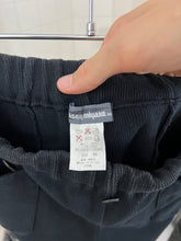 Load image into Gallery viewer, 1980s Issey Miyake Modular Sweatpants with Ribbed Undershorts and Coated Detailing - Size M