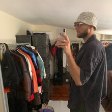Load image into Gallery viewer, 1990s Vintage Stussy White Monogram Bucket Hat - Size XL