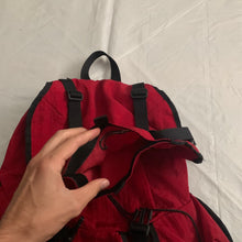 Load image into Gallery viewer, 1990s Vintage Nike Red Nylon Parachute Backpack - Size OS