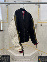 Load image into Gallery viewer, 1990s Armani Quilted Bomber with Removable Sleeves and Arm Cinch Detail - Size L