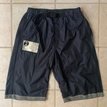Load image into Gallery viewer, 1990s Final Home Navy Survival Zipper Shorts - Size L