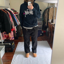 Load image into Gallery viewer, Kiko Kostadinov x Stussy Prototype Flip Body Reconstructed Navy Hoodie - Size XL