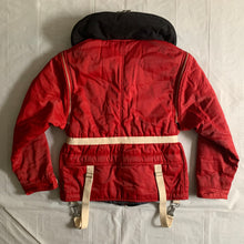 Load image into Gallery viewer, 1990s Armani Red Modular Bondage Jacket - Size L