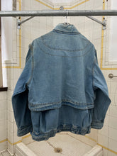 Load image into Gallery viewer, 1980s Marithe Francois Girbaud Light Wash Denim Double Closure Jacket - Size M