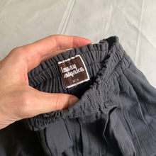 Load image into Gallery viewer, ss1983 Issey Miyake Charcoal Grey Textured Cotton Suit Set - Size L