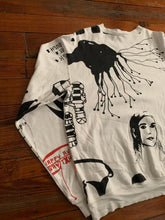Load image into Gallery viewer, 2000s Bernhard Willhelm White Graphic Crewneck - Size M