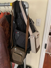 Load image into Gallery viewer, 2000s Vintage TUMI T-TECH 5135D Black Saddle Bag - Size OS