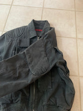 Load image into Gallery viewer, 1980s Katharine Hamnett Washed Blacked Cargo Bomber - Size M