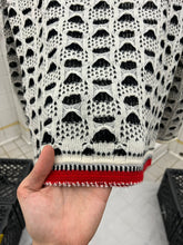 Load image into Gallery viewer, 2001 Comme des Garcons Low Gauge Knitted Cutout Sweater - Size S
