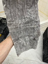 Load image into Gallery viewer, aw1993 Comme des Garcons Homme Plus Wide Earth Tone Paneled Corduroy Trousers - Size M
