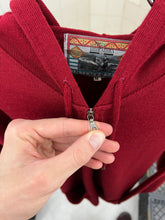 Load image into Gallery viewer, 1980s Marithe Francois Girbaud x Maillaparty Extended Red Hooded Zip-up Sweater - Size M