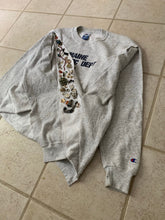 Load image into Gallery viewer, ss2021 Per Gotesson Slashed Vintage "Maine Athletic Dept." Crewneck with Vintage Jewelry - Size L/XL