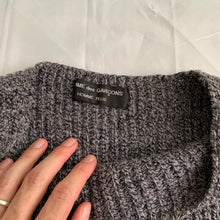 Load image into Gallery viewer, aw1993 CDGH+ Grey Dip Dyed Knitted Sweater - Size OS