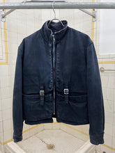 Load image into Gallery viewer, 1980s Marithe Francois Girbaud x Complements Denim Jacket with Belted Cargo Pockets - Size M