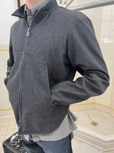 Load image into Gallery viewer, 2000s Ron Orb Futuristic Denim Jacket - Size M