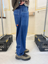 Load image into Gallery viewer, 1990s Mickey Brazil Blue Jeans with Cinch Hem Detail - Size M