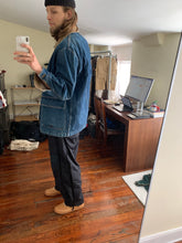 Load image into Gallery viewer, 1980s CDGH Extended Heavy Denim Chore Jacket - Size L