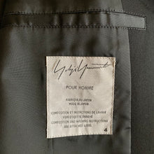 Load image into Gallery viewer, aw2002 Yohji Yamamoto Wing Embroidered Lapel Blazer - Size XL