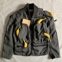 Load image into Gallery viewer, aw2000 Issey Miyake Grey Ballistic Nylon Cargo Moto Jacket - Size M