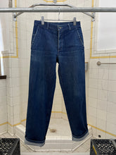 Load image into Gallery viewer, 2000s Samsonite ‘Travel Wear’ Denim with Hem Cuff Snap Detail - Size S