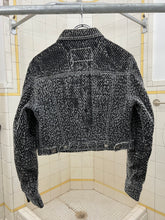 Load image into Gallery viewer, 1980s Marithe Francois Girbaud Cropped Distressed Trucker Jacket - Size S