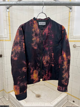 Load image into Gallery viewer, aw1998 Issey Miyake Orange Dyed Synthetic Jacket with Side Zippers - Size M