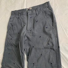 Load image into Gallery viewer, 2000s Lad Musician Gunmetal Modular Zip Offs with Pill Embroidery - Size M