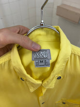 Load image into Gallery viewer, 1980s Marithe Francois Girbaud Rayon Button Up Shirt with Extended Collar Buttons - Size M