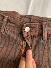 Load image into Gallery viewer, 2010s Cav Empt Faded Burnt Orange Overdyed Pants with Soundwave Graphic - Size M