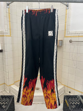 Load image into Gallery viewer, aw2004 Bernhard Willhelm Flame Track Pants - Size M