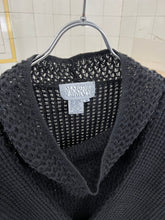Load image into Gallery viewer, 1980s Marithe Francois Girbaud Deformed Multi Gauge Knit Sweater with Cowlneck - Size M