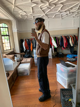 Load image into Gallery viewer, 1980s Massimo Osti x CP Company Shearling Collar Military Jacket with Removable Sleeves - Size XL
