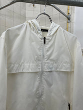 Load image into Gallery viewer, 2000s Samsonite 'Travel Wear' White Windbreaker with Bill Brimmed Hood - Size M