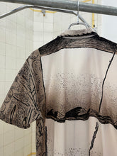 Load image into Gallery viewer, 1980s Issey Miyake Camp Collar Graphic Shirt - Size M