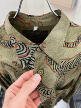 Load image into Gallery viewer, 1990s Armani Oriental Tiger Print Shirt - Size L