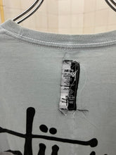 Load image into Gallery viewer, 2015 Kiko Kostadinov x Stussy Reconstructed Grey Tee - Size M