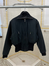 Load image into Gallery viewer, 1980s Katharine Hamnett Cropped High Neck Padded Bomber - Size S
