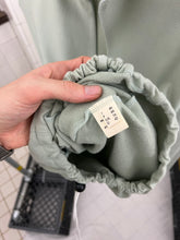 Load image into Gallery viewer, 2000s Mandarina Duck Soft Mint 1/4 Zip Pullover with Bungee Pull Cord Hem - Size S