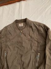 Load image into Gallery viewer, 1990s Armani Faded Brown Oversized Bomber Jacket with Contrast Detailing - Size XXL