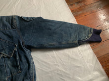 Load image into Gallery viewer, aw1986 Katharine Hamnett Denim Cargo Bomber Jacket - Size L