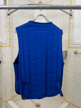 Load image into Gallery viewer, 1990s Armani Blue Quilted Vest - Size L
