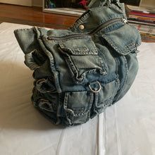 Load image into Gallery viewer, ss2005 Junya Watanabe Denim Cargo Tote Bag -  Size OS