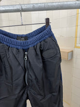 Load image into Gallery viewer, 1990s Vintage Destroy Navy Two-Tone Nylon Cotton Sweatpants - Size L
