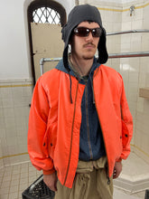 Load image into Gallery viewer, 1990s Armani Oversized Metallic Orange Bomber - Size XL