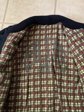 Load image into Gallery viewer, 1990s Armani Textured Nylon Bomber with Blue Contrast Seam Detail - Size XL