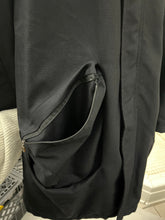 Load image into Gallery viewer, Late 1990s Mandarina Duck Egg Cell Padded High Neck Trench - Size M